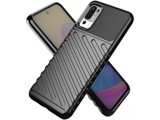 Xiaomi Redmi Note 10 5G SpaceCase Stripes Impact-Resistant Hülle schwarz