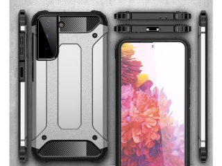 AdventureCase Samsung Galaxy S21+ Outdoor Sport Business Hülle silber