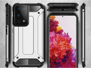 AdventureCase Samsung Galaxy S21 Ultra Outdoor Sport Business Hülle silber