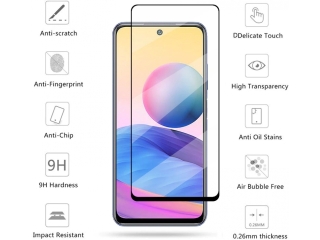 Xiaomi Redmi Note 10 5G 100% Vollbild Panzerglas Schutzfolie 2.5D 9H