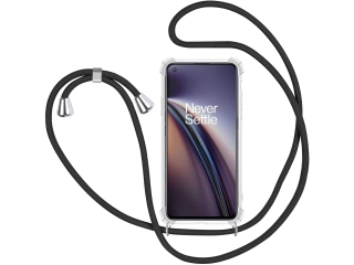 OnePlus Nord CE 5G Handykette Necklace Hülle Gummi transparent