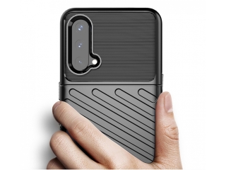 OnePlus Nord CE 5G SpaceCase Stripes Impact-Resistant Hülle schwarz