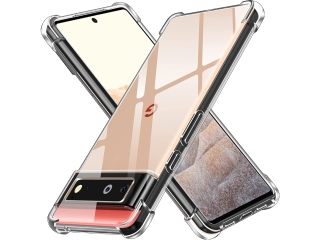 Google Pixel 6 Hülle Crystal Clear Case Bumper transparent