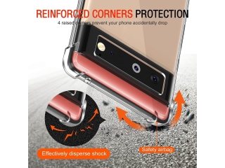 Google Pixel 6 Hülle Crystal Clear Case Bumper transparent