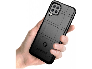Samsung Galaxy A22 4G Rugged Shield Anti-Shock Case schwarz