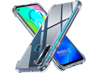 Motorola Moto G8 Power Hülle Crystal Clear Case Bumper transparent