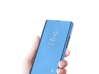 Xiaomi Redmi Note 10 4G Flip Cover Clear View Case transparent schwarz