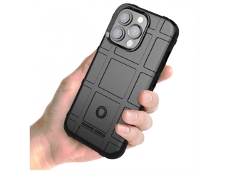 Apple iPhone 13 Pro Rugged Shield Anti-Shock Case schwarz