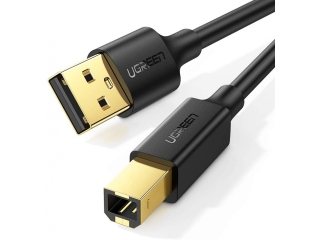 UGREEN USB 2.0 Kabel für Drucker & Scanner - 3 Meter schwarz