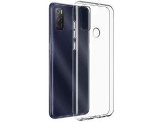 Alcatel 3L 2021 Gummi Hülle TPU Clear Case