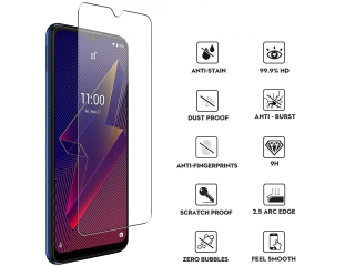 Wiko Power U10 Folie Panzerglas Screen Protector