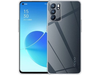 Oppo Reno6 5G Gummi Hülle TPU Clear Case