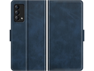 Realme GT Master Leder Hülle Karten Ledertasche dunkelblau
