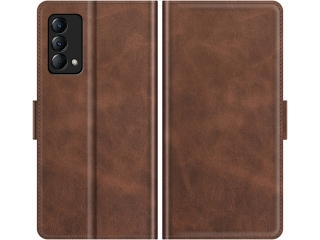 Realme GT Master Leder Hülle Karten Ledertasche mokka