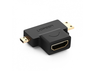 UGREEN 2-in-1 HDMI auf Micro HDMI und Mini HDMI Adapter