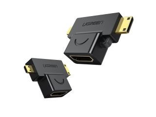 UGREEN 2-in-1 HDMI auf Micro HDMI und Mini HDMI Adapter