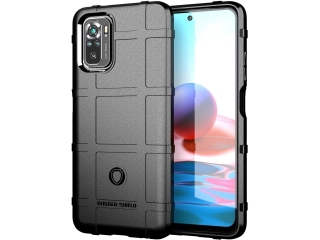 Xiaomi Redmi Note 10S Rugged Shield Anti-Shock Case schwarz