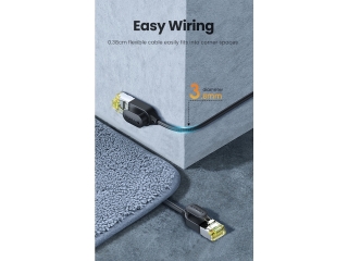 UGREEN Cat7 F/FTP 10-Gbit Ethernet RJ45 Kabel Pure Copper 0.5 Meter