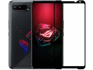 Asus ROG Phone 5S Pro 100% Vollbild Panzerglas Schutzfolie 2.5D 9H