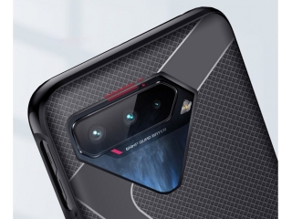 Asus ROG Phone 5S Stealth Gummi Hülle TPU Case Cover flexibel schwarz