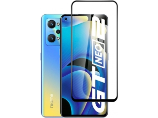 Realme GT Neo2 100% Vollbild Panzerglas Schutzfolie 2.5D 9H