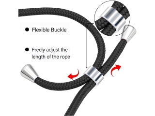 Samsung Galaxy A03s Handykette Necklace Hülle Gummi transparent