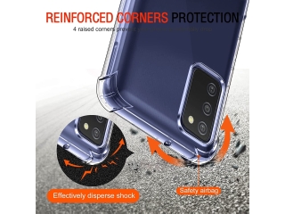 Samsung Galaxy A03s Hülle Crystal Clear Case Bumper transparent