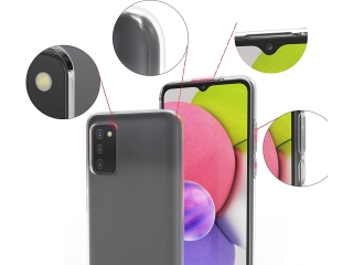 Samsung Galaxy A03s Gummi Hülle TPU Clear Case
