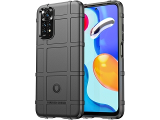 Xiaomi Redmi Note 11 Rugged Shield Anti-Shock Case schwarz