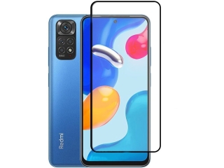 Xiaomi Redmi Note 11S 100% Vollbild Panzerglas Schutzfolie 2.5D 9H
