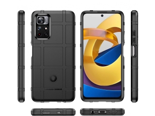 Xiaomi Poco M4 Pro 5G Rugged Shield Anti-Shock Case schwarz