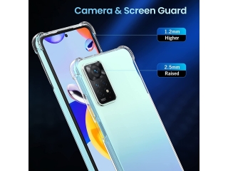 Xiaomi Redmi Note 11 Pro+ 5G Hülle Crystal Clear Case Bumper transparent