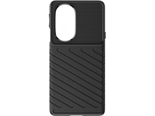 Motorola Edge X30 SpaceCase Stripes Impact-Resistant Hülle schwarz