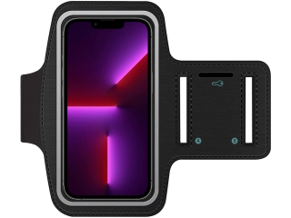 iPhone 13 Pro Max Fitness Jogging Sport Armband mit Schlüsselfach