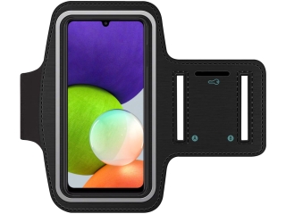 Samsung Galaxy A22 Fitness Jogging Sport Armband mit Schlüsselfach