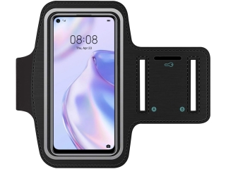 Huawei P40 Lite Fitness Jogging Sport Armband mit Schlüsselfach