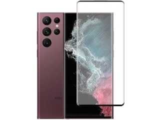 Samsung Galaxy S22 Ultra 100% Vollbild Panzerglas Schutzfolie 2.5D 9H