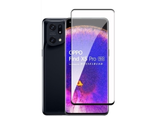 Oppo Find X5 Pro 100% Vollbild Panzerglas Schutzfolie 2.5D 9H