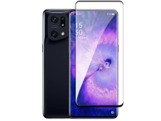 Oppo Find X5 100% Vollbild Panzerglas Schutzfolie 2.5D 9H