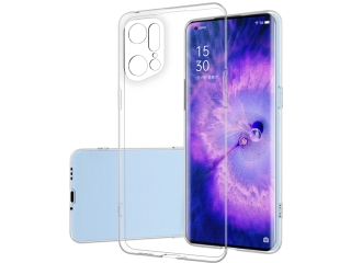 Oppo Find X5 Gummi Hülle TPU Clear Case