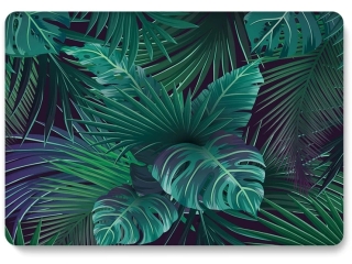 MacBook Air 13 Hard Case Hülle Jungle grün matt