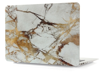 MacBook Air 13 Hard Case Hülle Marmor braun