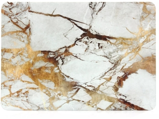 MacBook Air 13 Hard Case Hülle Marmor braun