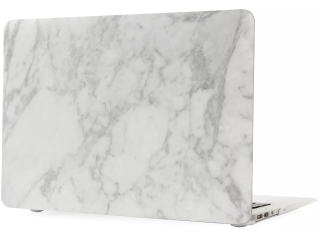 MacBook Air 13 Hard Case Hülle Marmor weiss