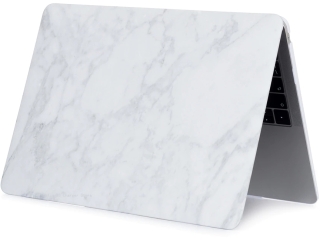 MacBook Air 13 Hard Case Hülle Marmor weiss