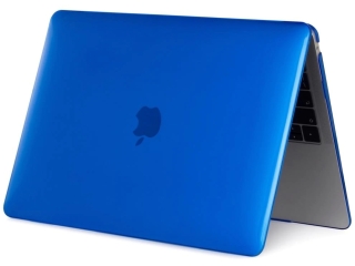 MacBook Air 13 Retina Hard Case Hülle dunkelblau hochglanz