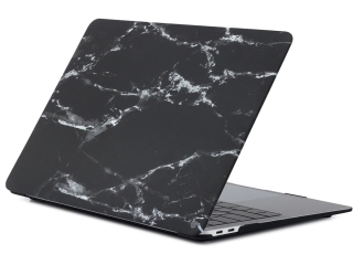 MacBook Air 13 Retina Hard Case Hülle Marmor schwarz