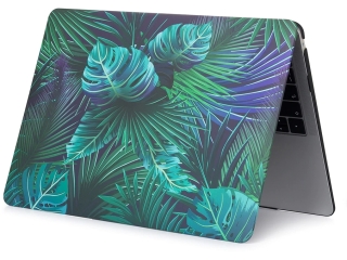 MacBook Air 13 M1 Hard Case Hülle Jungle grün matt
