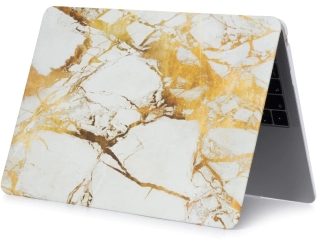 MacBook Air 13 M1 Hard Case Hülle Marmor braun