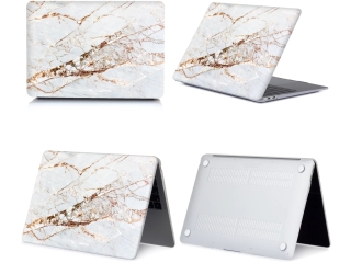 MacBook Air 13 M1 Hard Case Hülle Marmor bronze